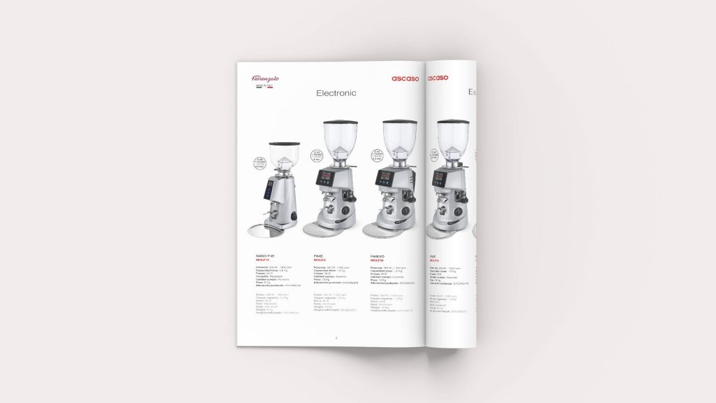 Empiezapori, diseño catálogo